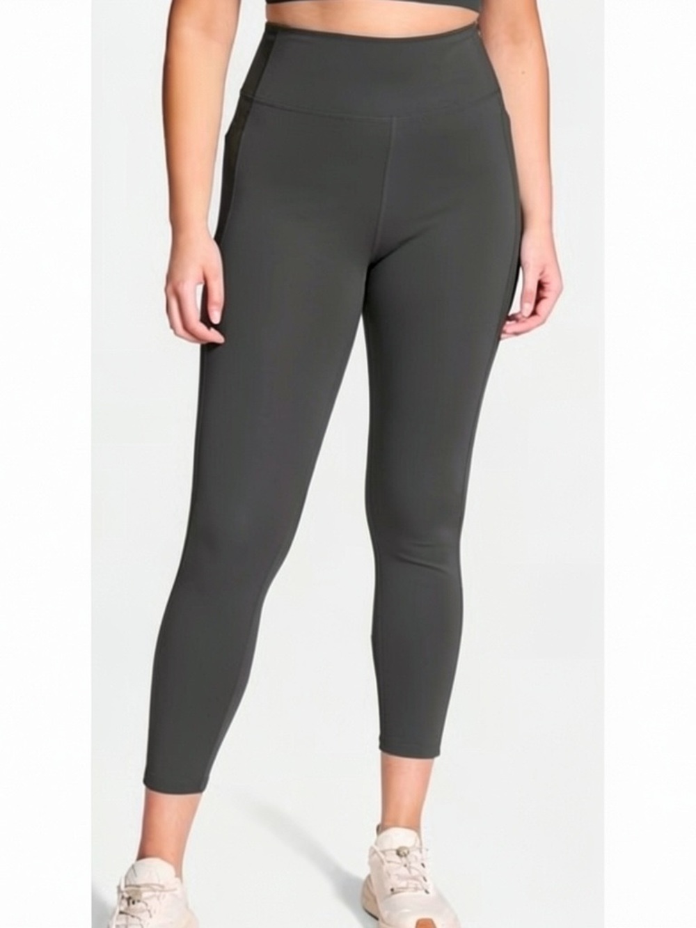 Victoria's Secret High Rise 7/8 Length Essential Leggings Grey